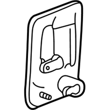 Ford 6C3Z-3622404-AVPTM Handle Assembly - Door Outer