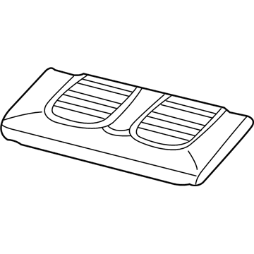 Ford 4L2Z-7863804-AAF Cover Assembly - Rear Seat