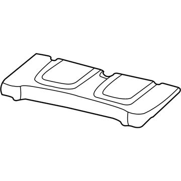 Ford 1L2Z-7863840-AA Pad - Rear Seat Cushion