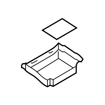 Ford KL3Z-1513594-AA Compartment Assembly - Stowage