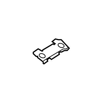 Ford NL1Z-78625A80-A Floor Console Front Bracket NL1Z-78625A80-A Ford Floor Console Front Bracket Illustration 1 of 1