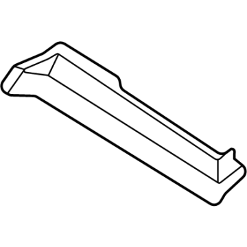Ford NL1Z-7804608-BB End Panel, Sandstone, Passenger Side NL1Z-7804608-BB Ford End Panel, Sandstone, Passenger Side Illustration 1 of 1