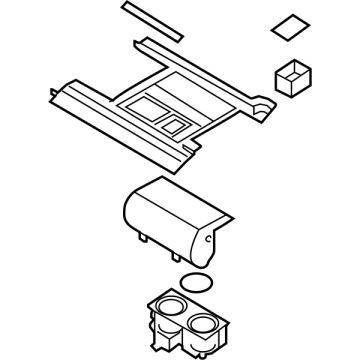 Ford NL1Z-78045A76-AA Front Panel NL1Z-78045A76-AA Ford Front Panel Illustration 1 of 1