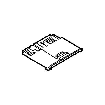 Ford NL1Z-7804608-AA Top Panel, Satin Silver NL1Z-7804608-AA Ford Top Panel, Satin Silver Illustration 1 of 1