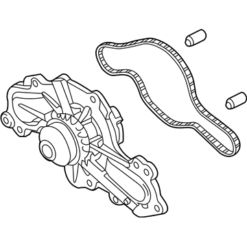 Ford DG1Z-8501-D Pump Assembly - Water