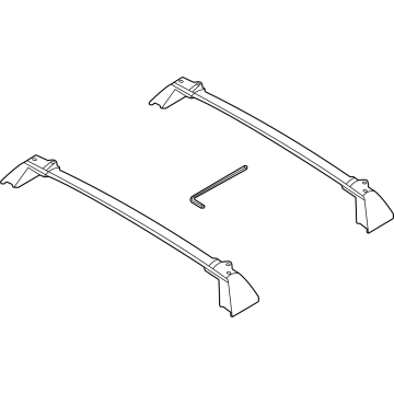 Ford M1PZ-7855100-AC Kit - Luggage Crossbars