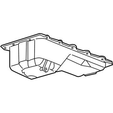 Ford 3W7Z-6675-BC Pan Assembly - Engine Oil