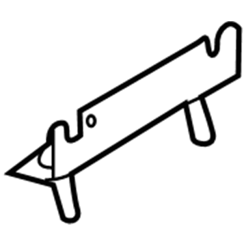 Ford 1L2Z-78108A82-BA Bracket - Side
