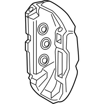 Ford FR3Z-2B120-F Caliper Assembly - Brake - Less Pad