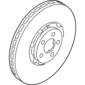 Ford FR3Z-1125-E Rotor Assembly - Brake