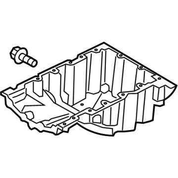 Ford ML3Z-6675-D Pan Assembly - Engine Oil