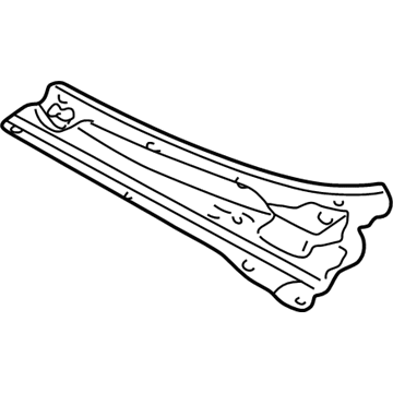 Ford YL8Z-78022A69-AAA Grille - Cowl Top