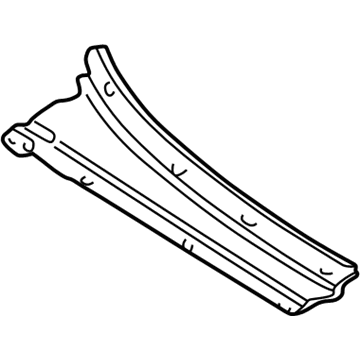 Ford YL8Z-78022A68-AAA Grille - Cowl Top
