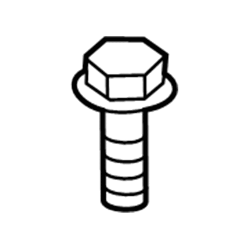 Ford -W705436-S300 Rivet - Plastic