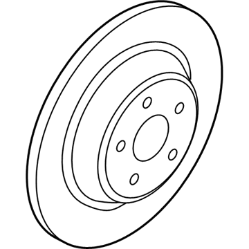Ford KJ5Z-2C026-A Rotor Assembly - Brake