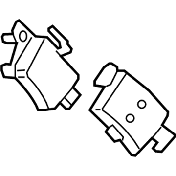 Ford DG9Z-2200-F Pad - Brake