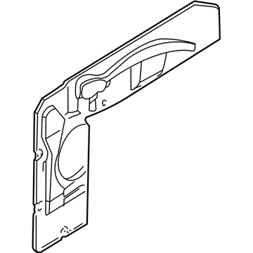 Ford XS4Z-61237A04-AA Shield - Water Splash