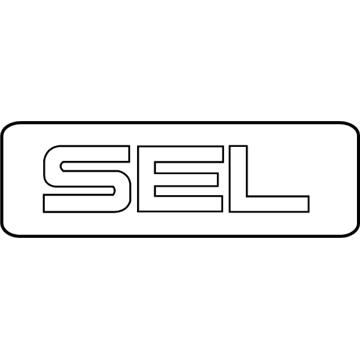 Ford 9S4Z-5442528-A Name Plate