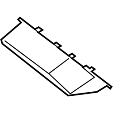 Ford AE8Z-18D395-A Screen Assembly