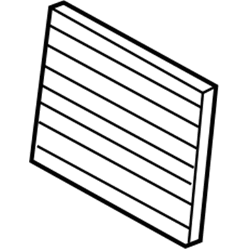Ford BE8Z-19N619-A Filter - Odour And Particles