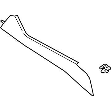 Ford LB5Z-7804608-AF Panel - Instrument