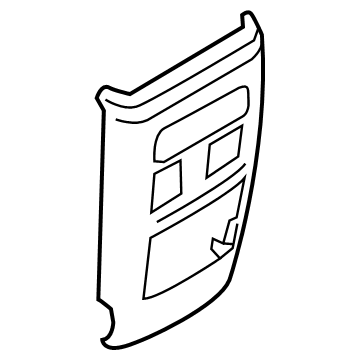 Ford LB5Z-78045E24-AB Panel - Glove Compartment Front