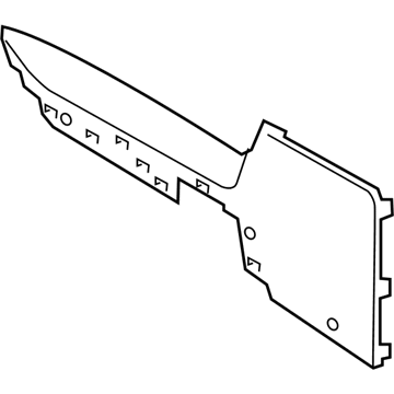 Ford LB5Z-78044C72-AE Panel - Console