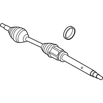 Ford 9T1Z-3B436-A Shaft - Front Axle