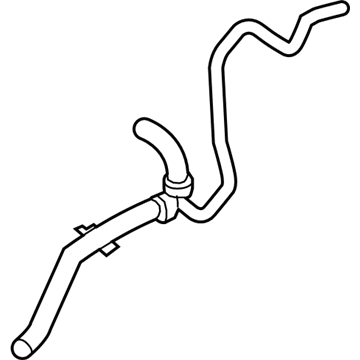 Ford SSV Plug-In Hybrid Coolant Reservoir Hose - DS7Z-8286-A