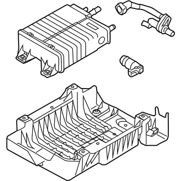 Mercury 9L8Z-9D653-D Cannister - Fuel Vapour
