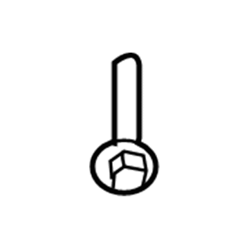 Mercury -W500313-S437 Bolt