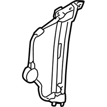Ford 2L8Z-7823200-BA Regulator And Motor Assembly - Window