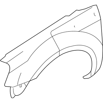 Ford 8F9Z-16005-A Fender Assembly - Front