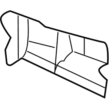 Ford DG1Z-16A142-A Bracket - Fender Mounting
