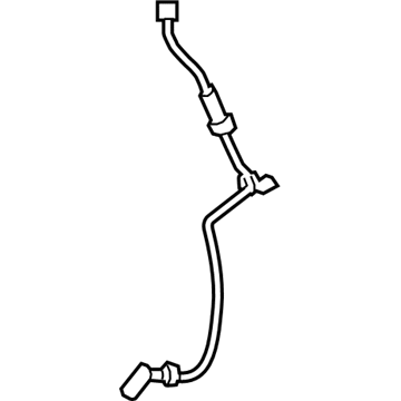 Ford HL3Z-17A605-C Washer Hose, Front HL3Z-17A605-C Ford Washer Hose, Front Illustration 1 of 1