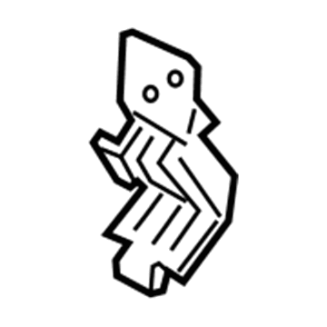 HL3Z-19H421-A Ford Front Bracket Illustration 1 of 1