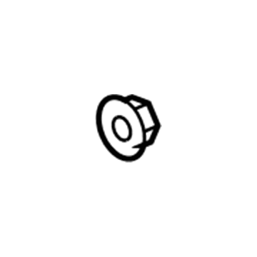Mercury -W520216-S441 Nut - Hex. - Flanged