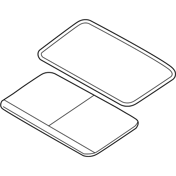 Lincoln 9E5Z-54500A18-A Glass