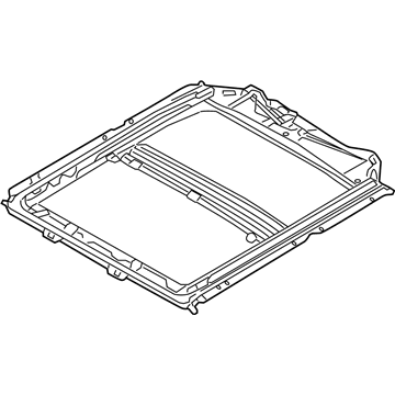 Lincoln 9E5Z-5451070-A Rail Assembly - Roof