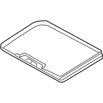 Lincoln 8H6Z-54519A02-AB Panel Assembly - Sliding Roof Sunshade
