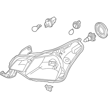 Ford Headlight - 8S4Z-13008-F