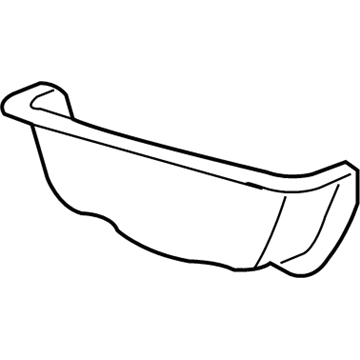 Lincoln 3W1Z-5411250-AA Extension - Rear Floor Panel - Side
