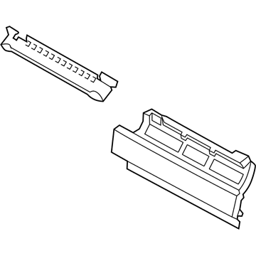Ford JL1Z-7806010-AB Compartment - Glove Box - Co-Driver