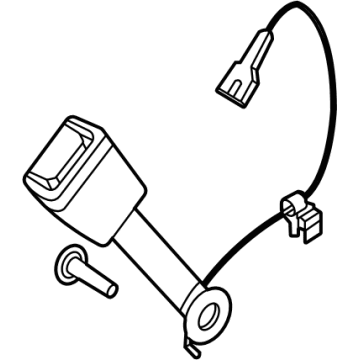 Ford PC3Z-2660044-AE Buckle Assembly - Seat Belt