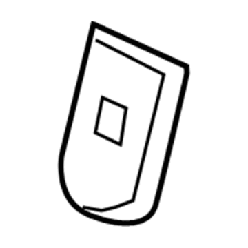 Ford BL1Z-7862419-AA Release Handle, Driver Side BL1Z-7862419-AA Ford Release Handle, Driver Side Illustration 1 of 1