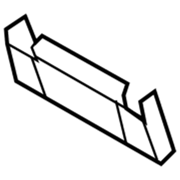Ford 9L1Z-78600A46-DA Front Cover, Passenger Side 9L1Z-78600A46-DA Ford Front Cover, Passenger Side Illustration 1 of 1