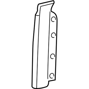 Ford F85Z-78291A08-BA Molding - Quarter Window