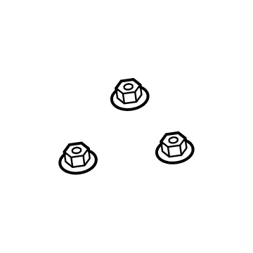 Ford -W520213-S440 Nut