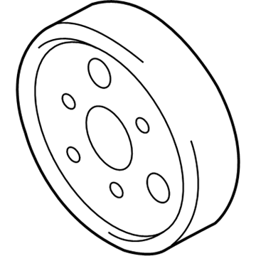 Ford HJ5Z-8509-A Pulley - Water Pump