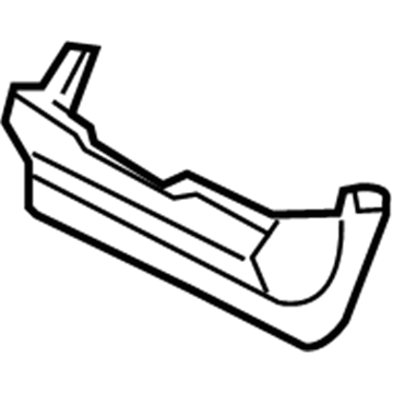 Lincoln 1L2Z-7802408-AA Shield And Drain - Panel Opening